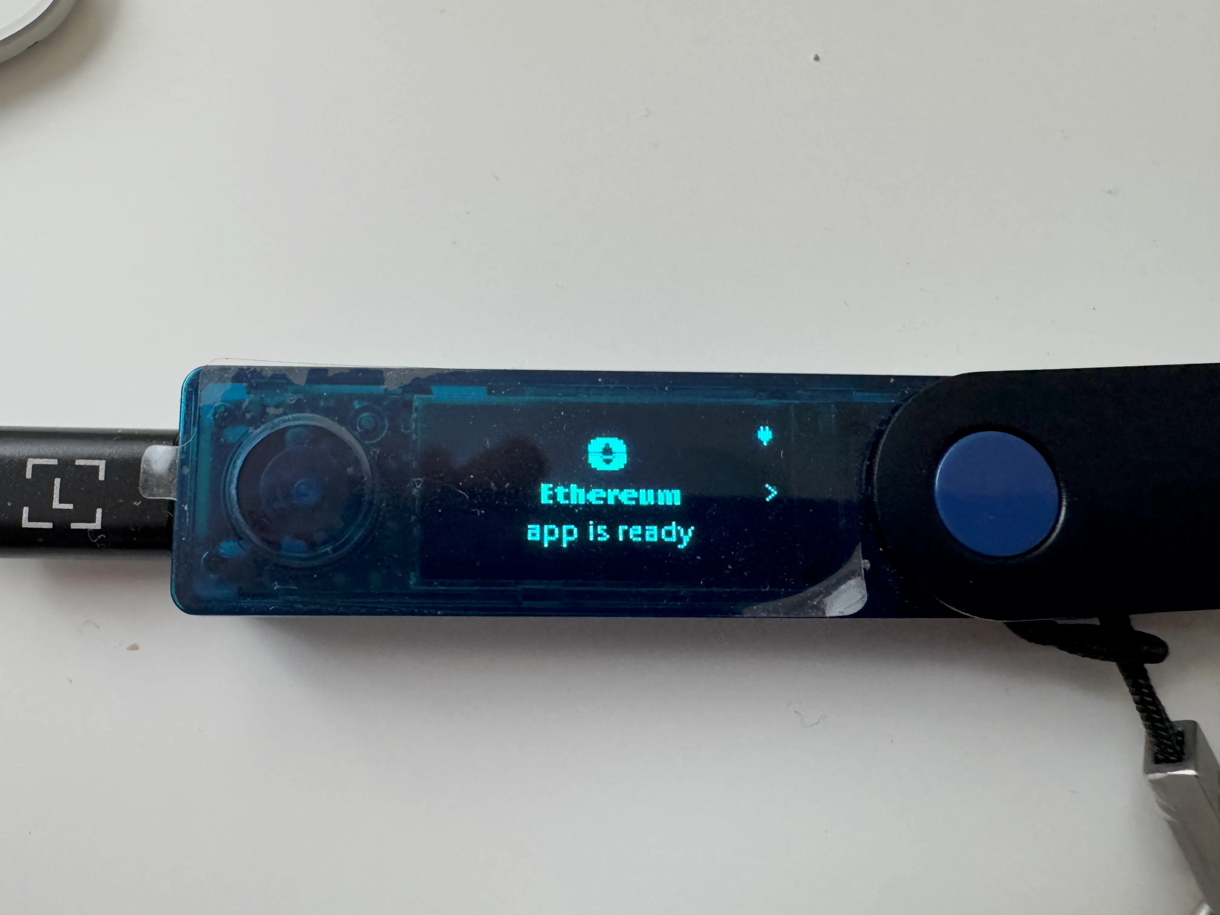 Ledger署名待機画面